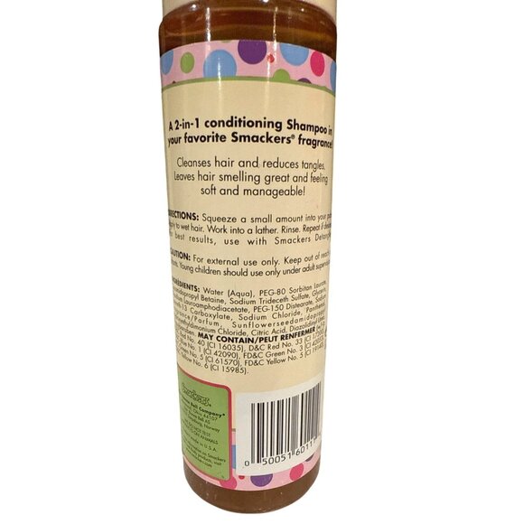 Very Rare BONNE BELL Smackers 2-in-1 VANILLA SHAMPOO 8 oz Bubble Font LAST ONE! - Picture 3 of 4